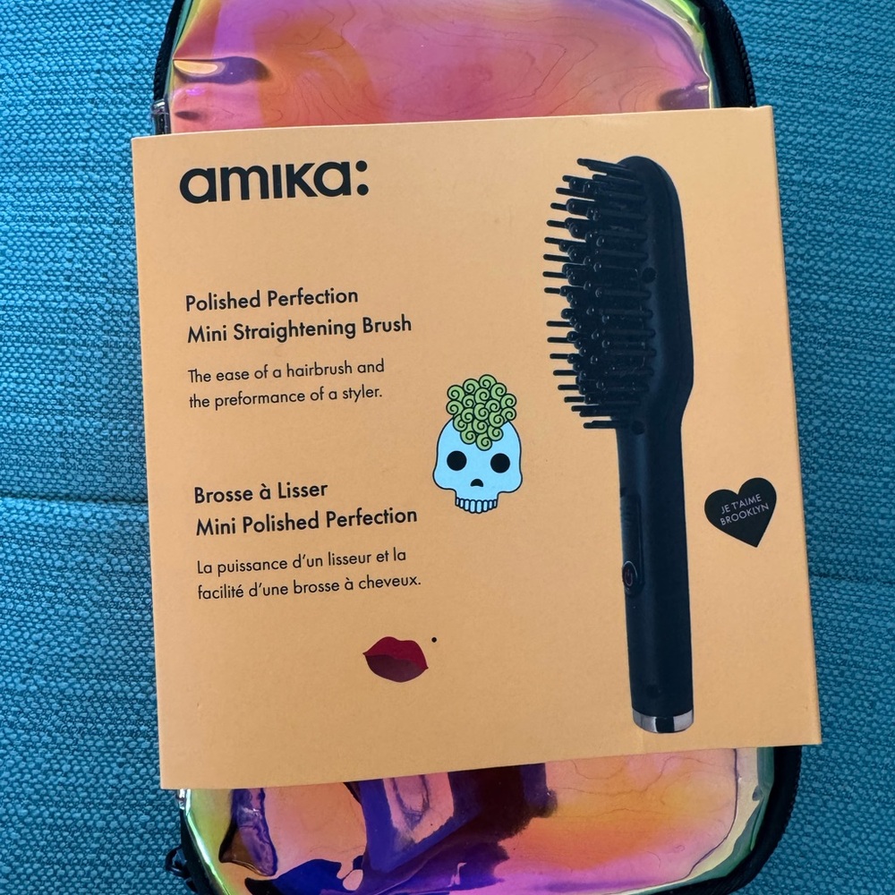 Amika Polished Perfection Mini Straightening Brush